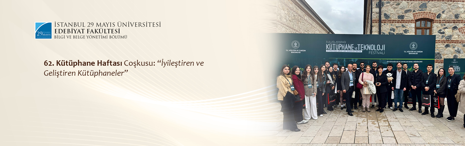 62. Kütüphane Haftası Coşkusu: "İyileştiren ve Geliştiren Kütüphaneler"