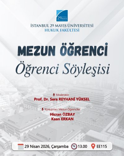 Mezun Öğrenci – Öğrenci Söyleşisi