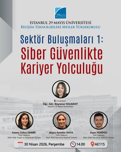 Sektör Buluşmaları 1: Siber Güvenlikte Kariyer Yolculuğu