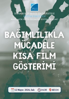 Bağımlılıkla Mücadele Kısa Film Gösterimi
