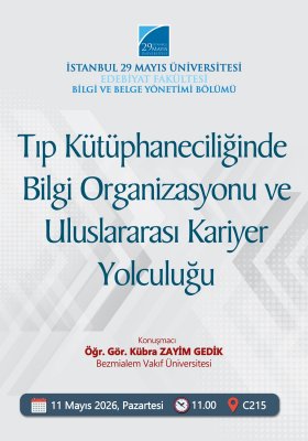 Tıp Kütüphaneciliğinde Bilgi Organizasyonu ve Uluslararası Kariyer Yolculuğu