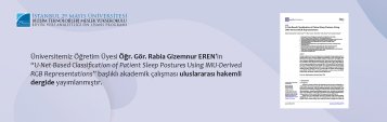 Üniversitemiz Öğretim Üyesi Öğr. Gör. Rabia Gizemnur EREN\'in Akademik Çalışması Uluslararası Hakemli Dergide Yayımlanmıştır