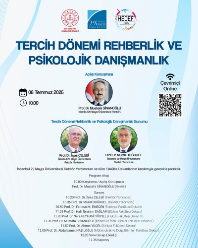 Tercih Dönemi Rehberlik ve Psikolojik Danışmanlık