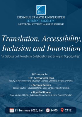 Translation, Accessibility, Inclusion and Innovation