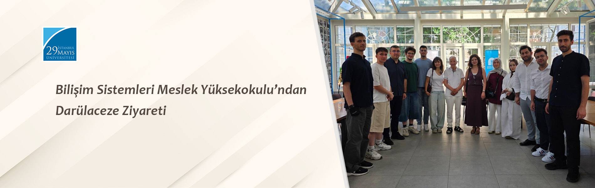 Bilişim Teknolojileri Meslek Yüksekokulu’ndan Darülaceze Ziyareti