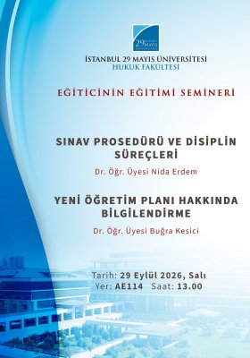Eğiticinin Eğitimi Semineri