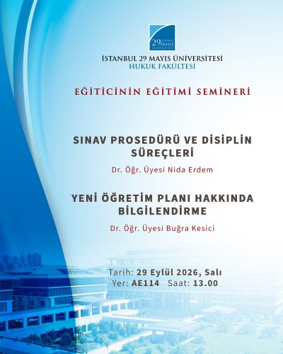 Eğiticinin Eğitimi Semineri