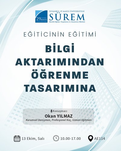 Bilgi Aktarımından Öğrenme Tasarımına
