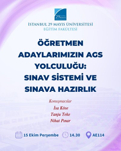 Öğretmen Adaylarımızın AGS Yolculuğu: Sınav Sistemi ve Sınava Hazırlık