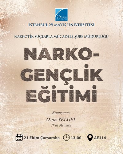 Narko-Gençlik Eğitimi